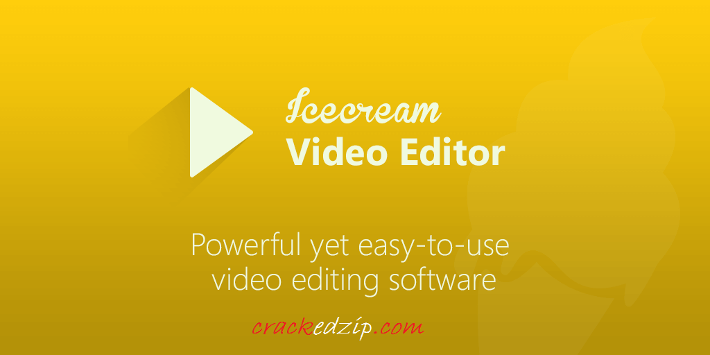 Icecream Video Editor Pro Crack